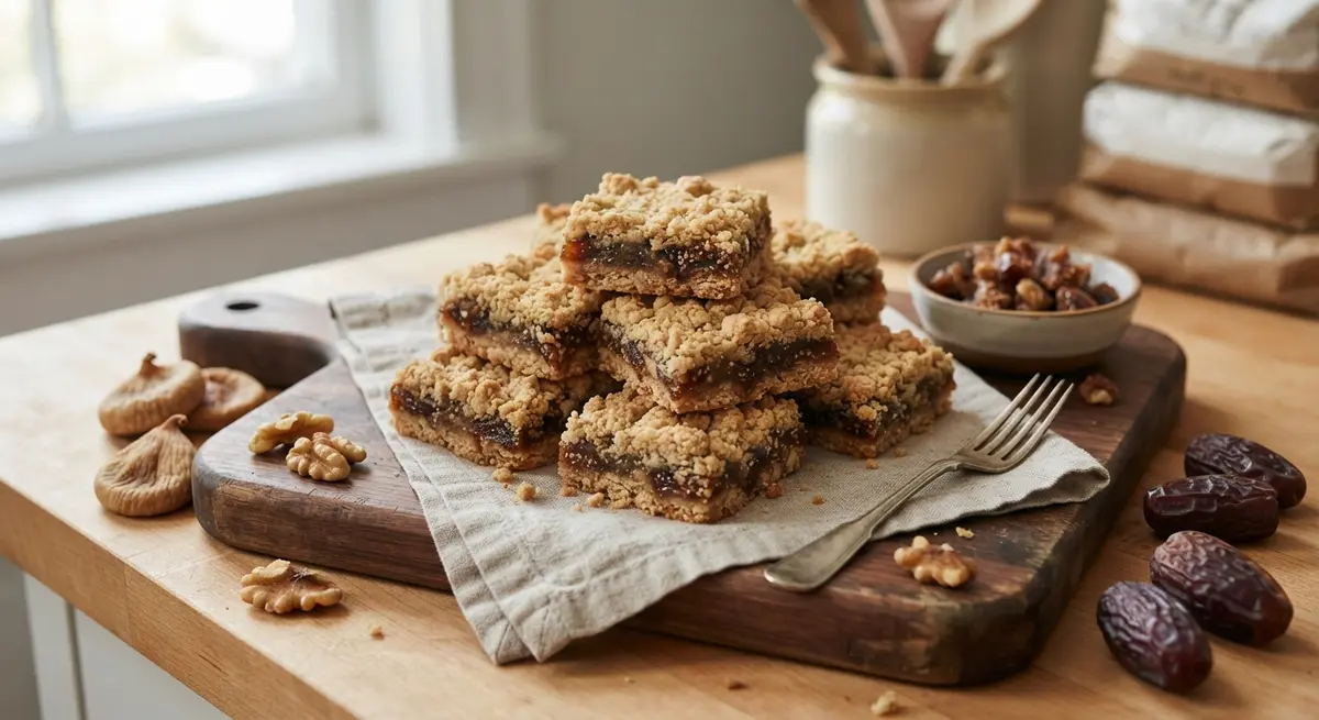 Homemade Fig Date Bars